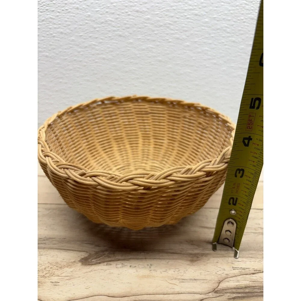 Vtg Handwoven Basket Cherokee Style Handmade In USA